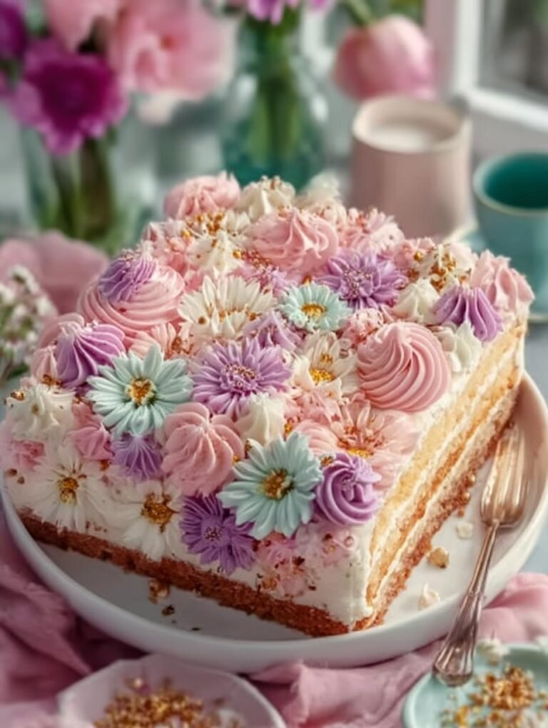 Pastel Floral Cake Incredible