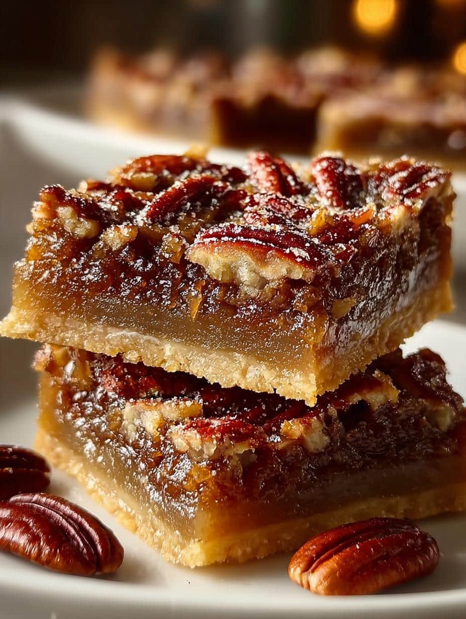 Delicious Pecan Pie Bars Sweet Squares to Savor - Pecan Pie Bars Sweet - main visual representation