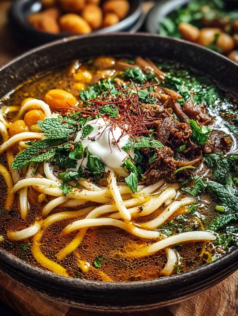 Persian Noodle Soup Comfort