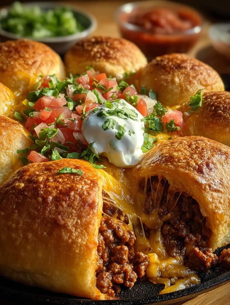 Pillsbury Crescent Roll Taco