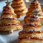 Puff Pastry Christmas Trees