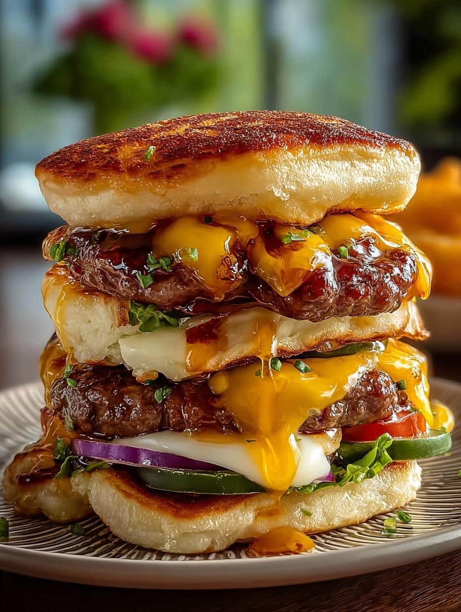 Smash Burger Pancakes Unique Twist for Breakfast Bliss - Smash Burger Pancakes Unique - additional detail