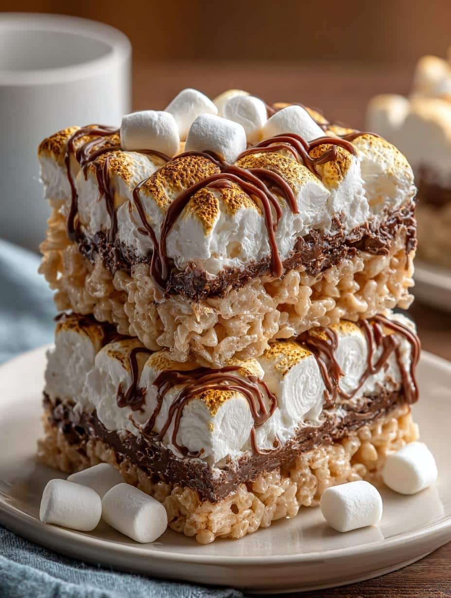 Smores Rice Krispie Treats