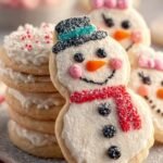 Snowman Cookies For Winter