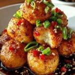 Soy Garlic Tofu Balls