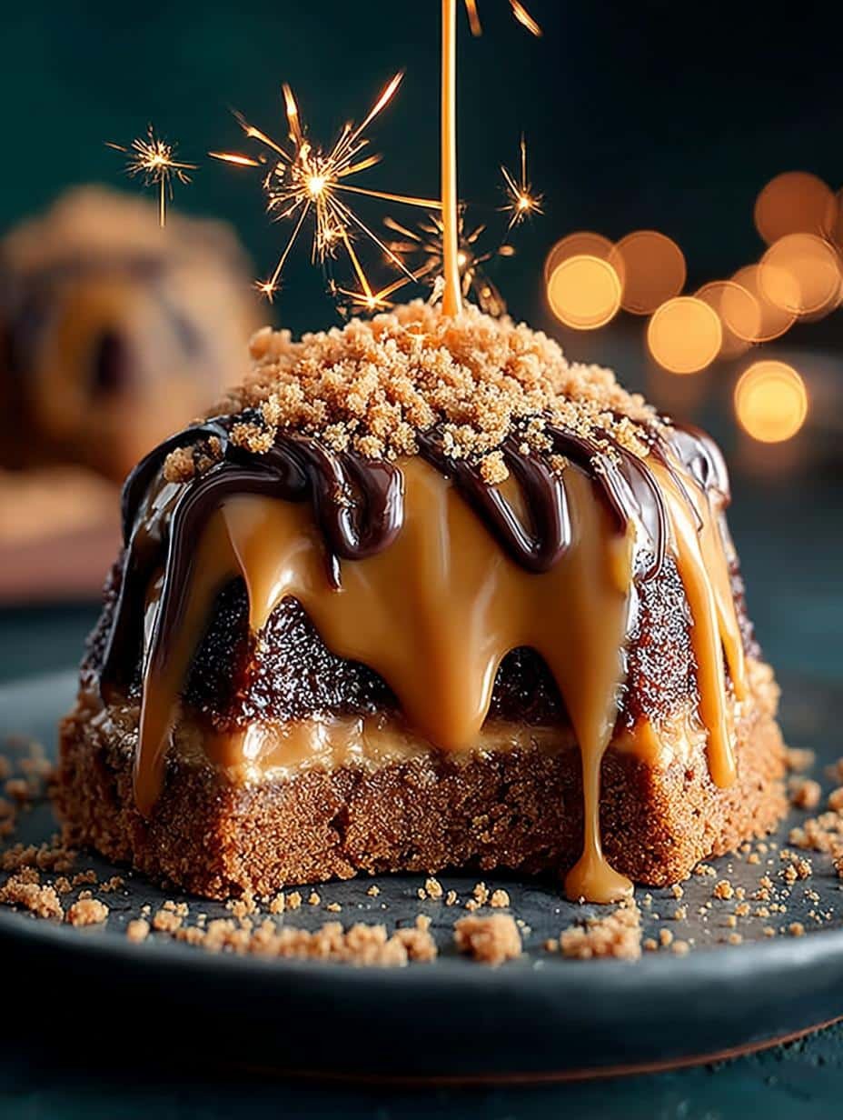 Vegan Sticky Toffee Biscoff