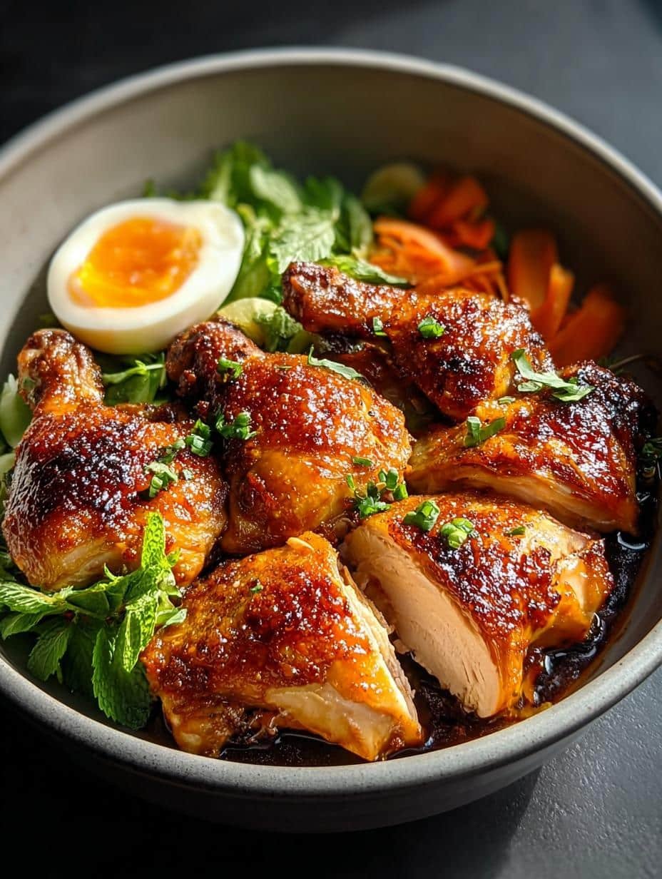 Savory Vietnamese Rotisserie Chicken for Effortless Dinners - Vietnamese Rotisserie Chicken - main visual representation