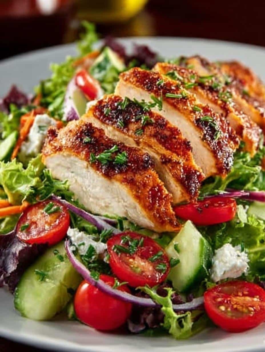 Air Fryer Chicken Salad