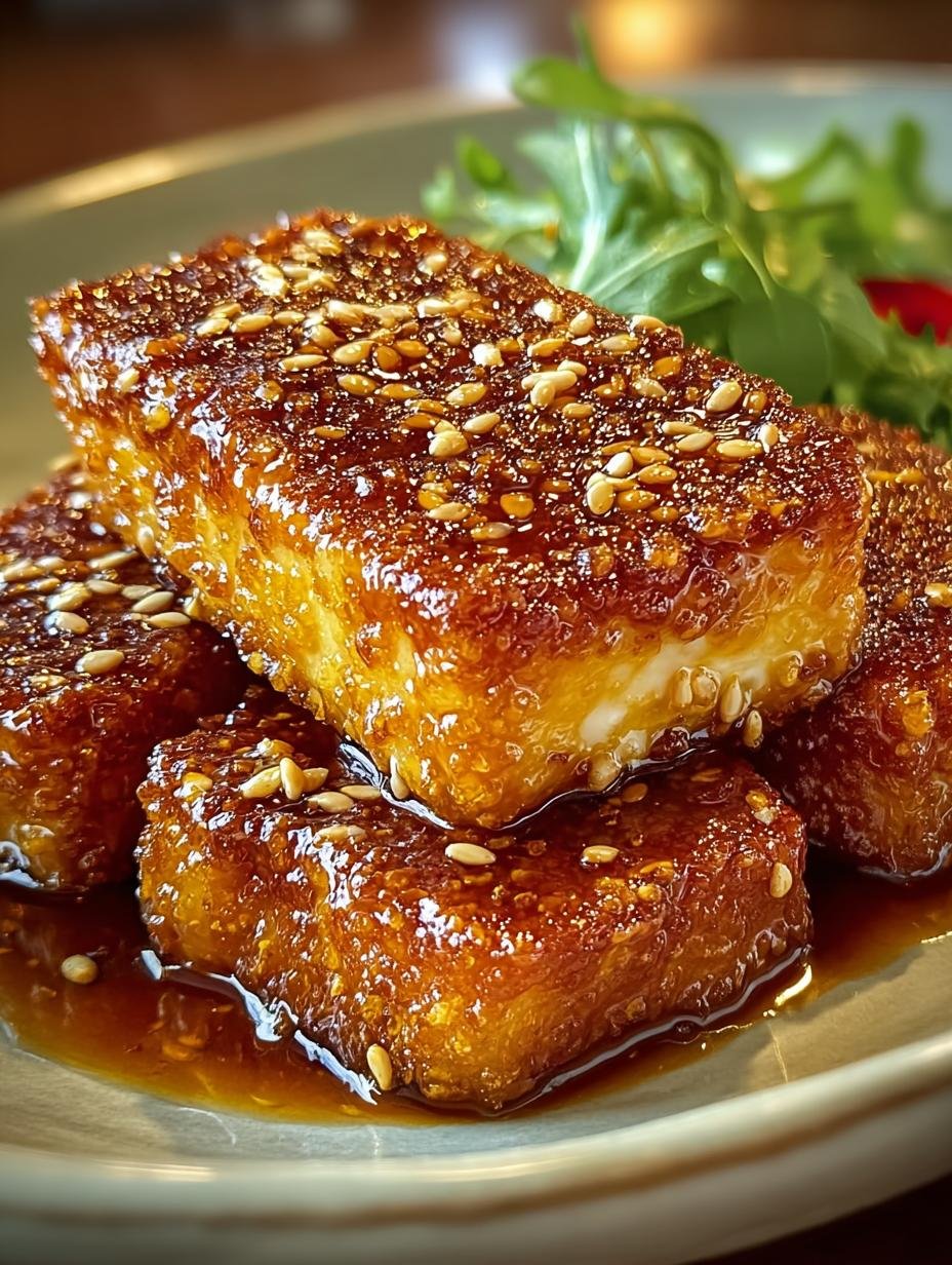 Baked Honey Mustard Tofu