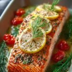 Baked Salmon with Lemon