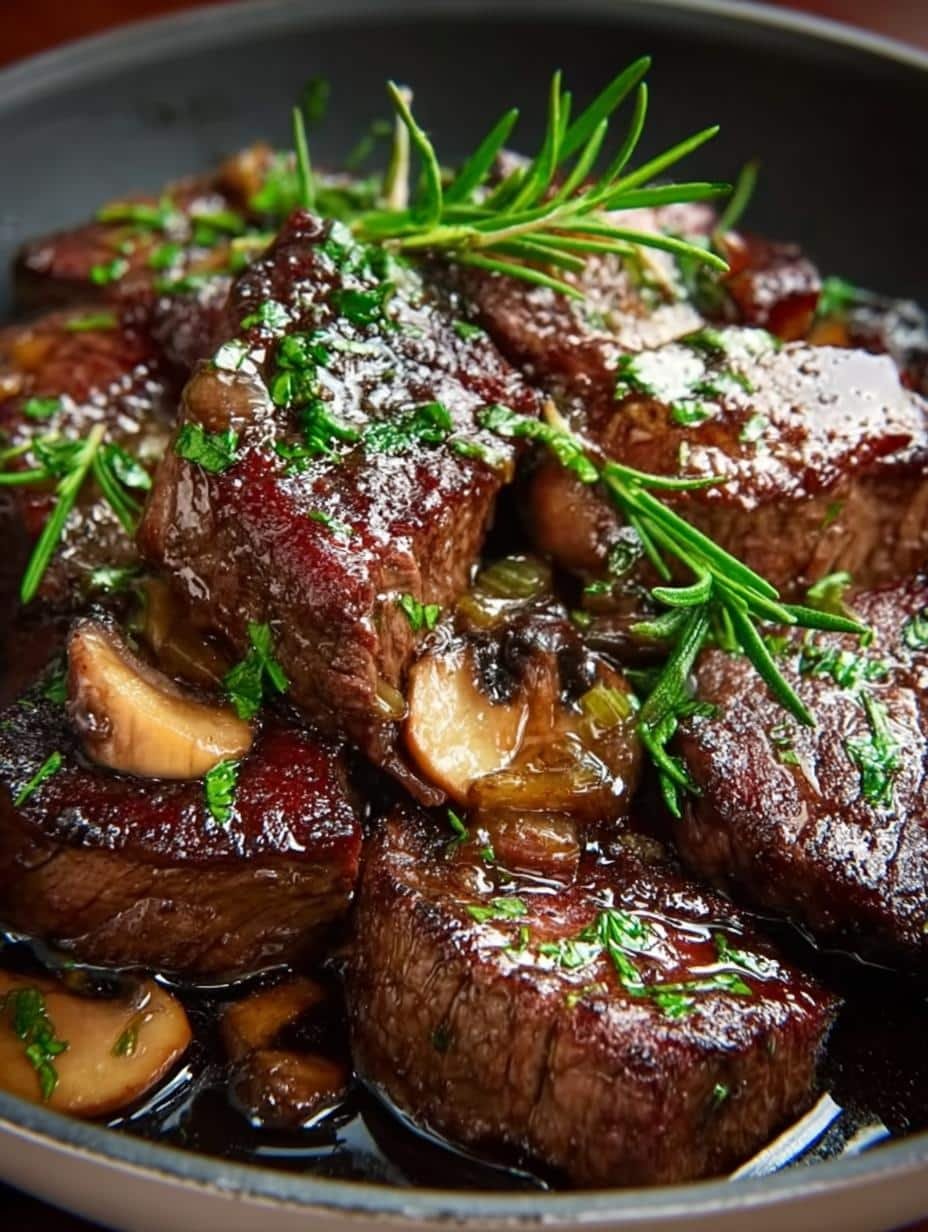 Balsamic Glazed Steak Tips: 5-Star Flavor Awaits - Balsamic Glazed Steak Tips - additional detail