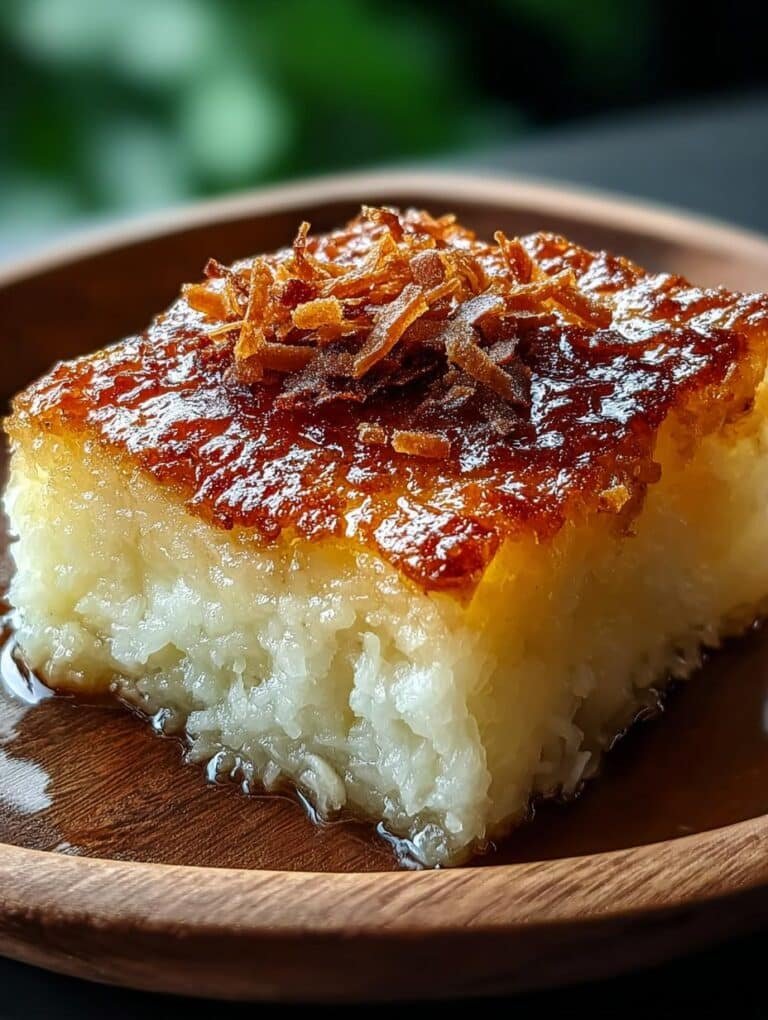 Bibingka Filipino Coconut Cake
