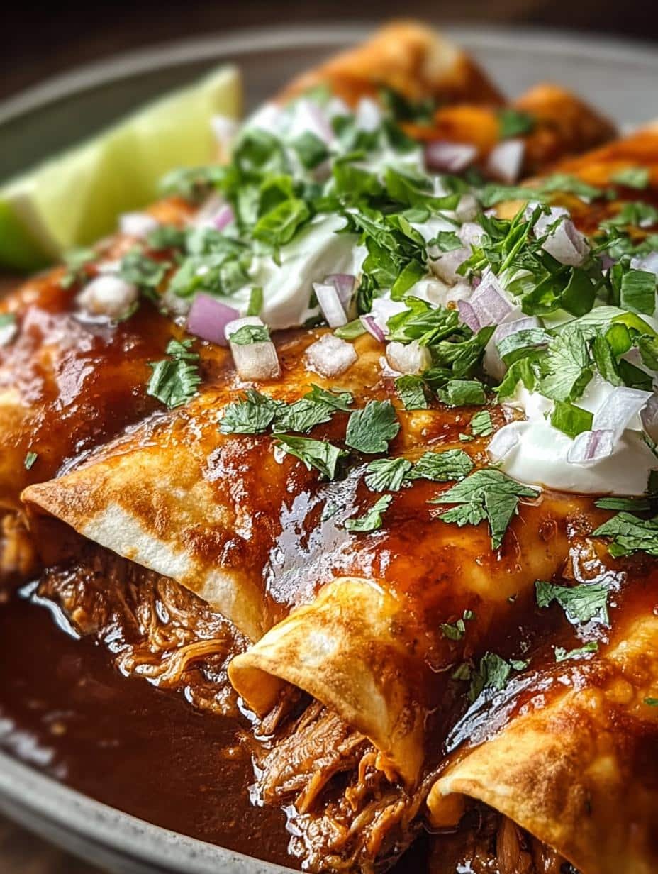 Birria Enchiladas