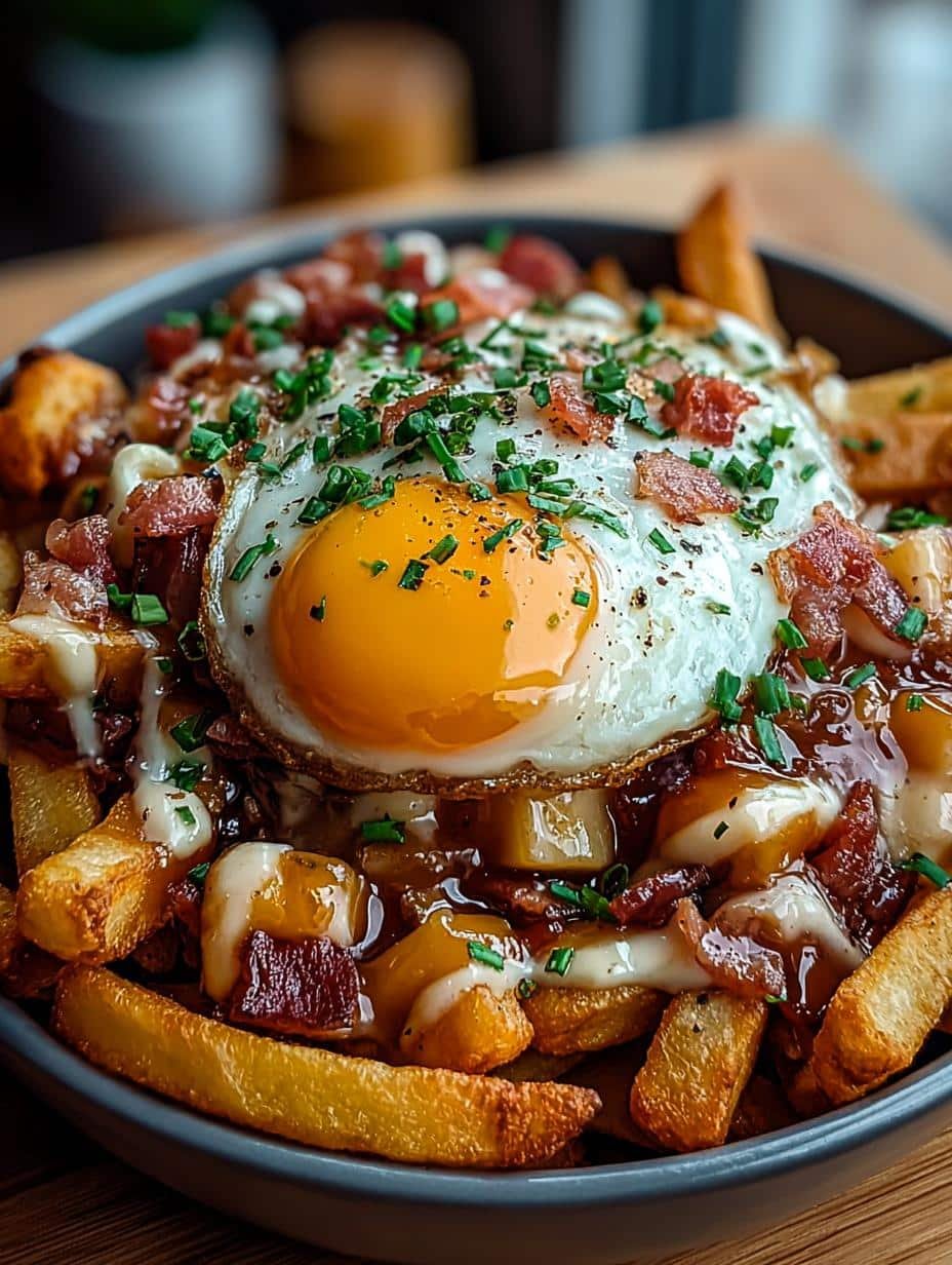 Irresistible Breakfast Poutine: 5 Tasty Serving Ideas - Breakfast Poutine - additional detail