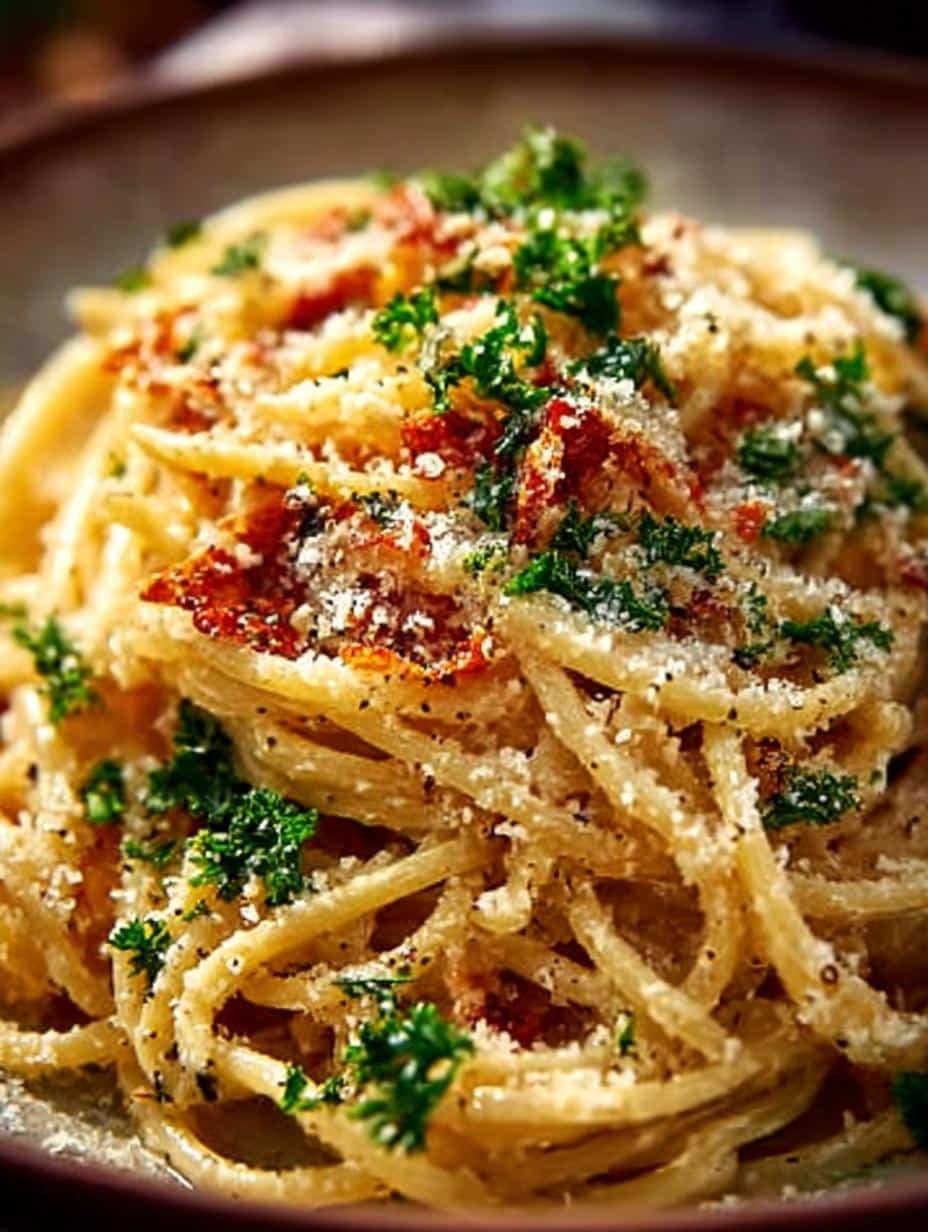 Brown Butter Parmesan Pasta