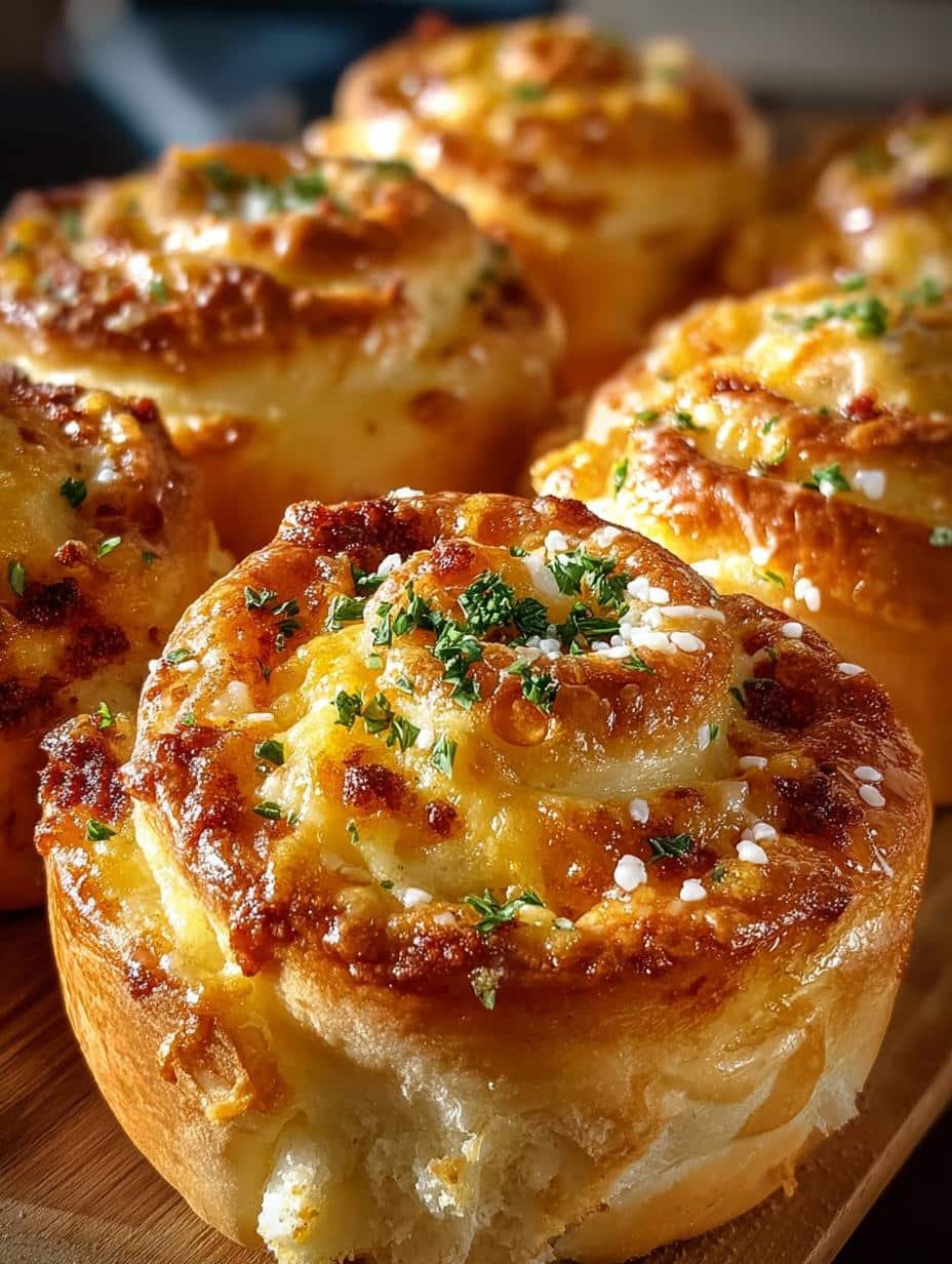 Delicious Cheesy Breakfast Rolls for Everyone - Cheesy Breakfast Rolls - main visual representation