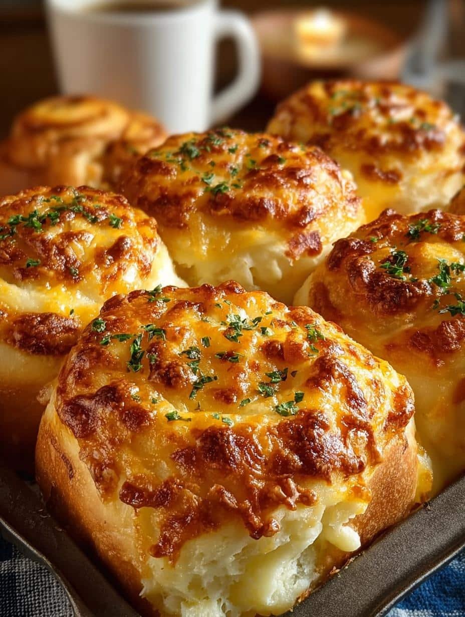 Delicious Cheesy Breakfast Rolls for Everyone - Cheesy Breakfast Rolls - additional detail