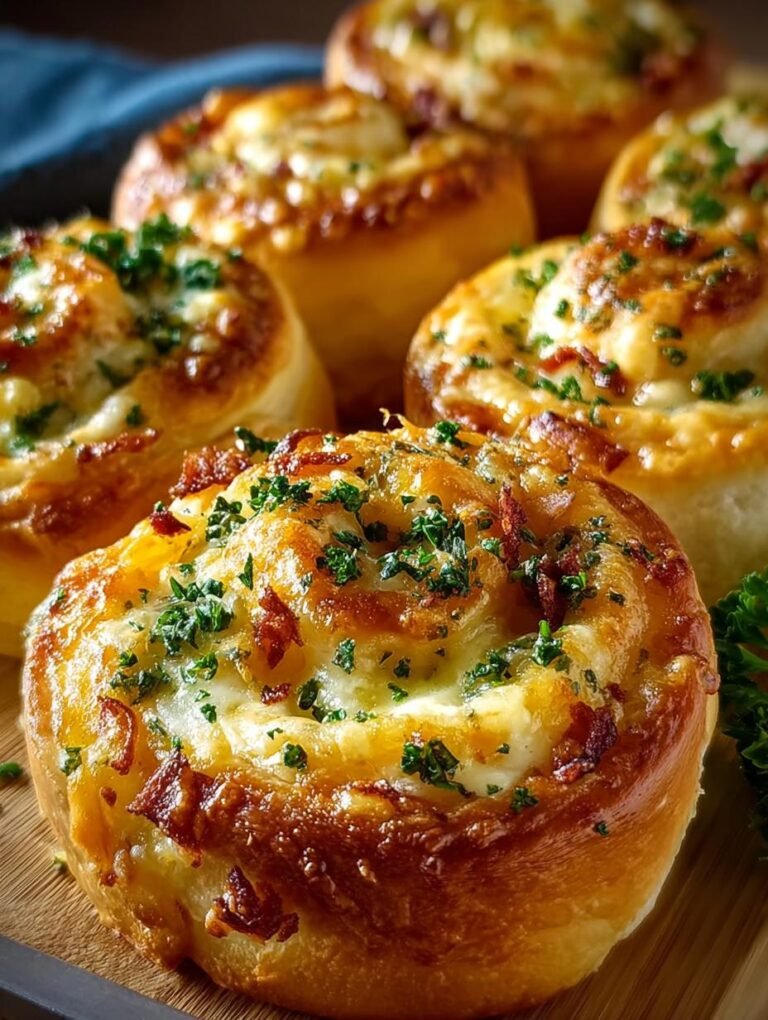 Cheesy Breakfast Rolls
