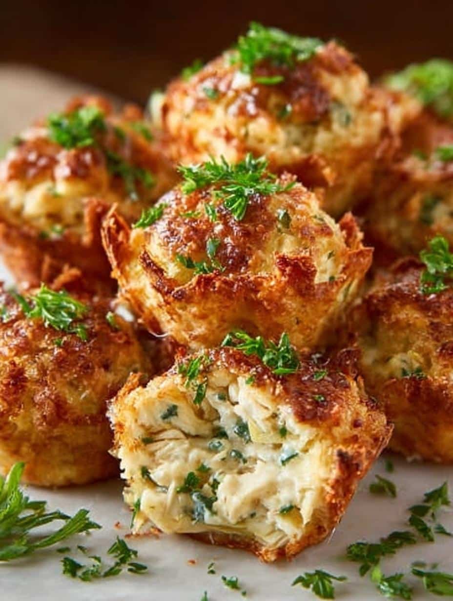 Chicken Artichoke Bites