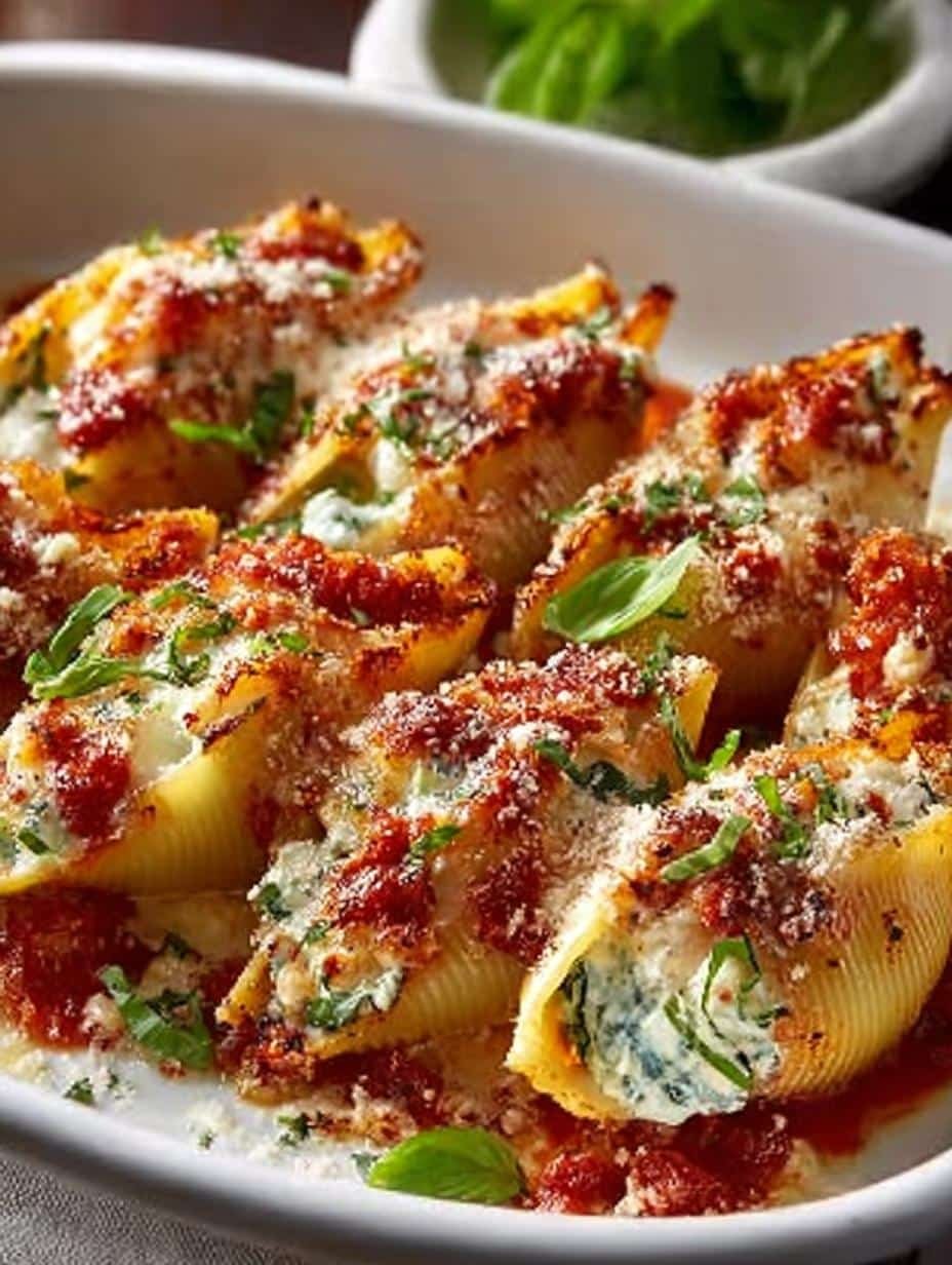 Chicken Parmesan Stuffed Shells: A Comforting Delight - Chicken Parmesan Stuffed Shells - additional detail
