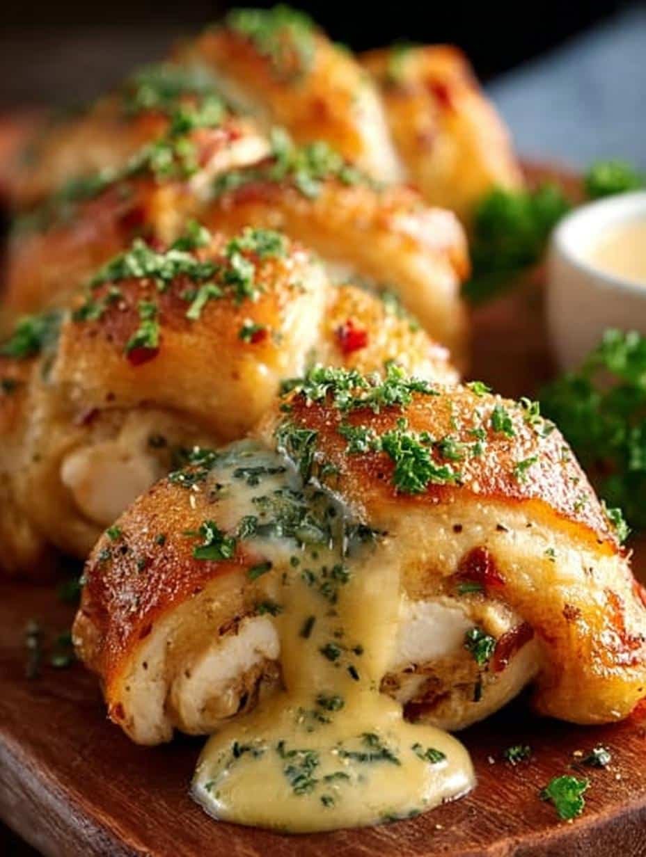 Chicken Roll Ups with Flavorful Ingredients for Dinner - Chicken Roll Ups with - additional detail