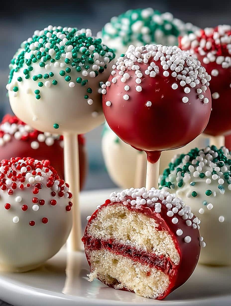Delicious Christmas Cake Pops to Brighten Your Holidays - Christmas Cake Pops - additional detail