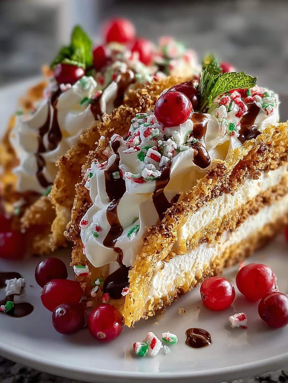 Christmas Cheesecake Tacos Festive: 10 Delightful Treats - Christmas Cheesecake Tacos Festive - additional detail