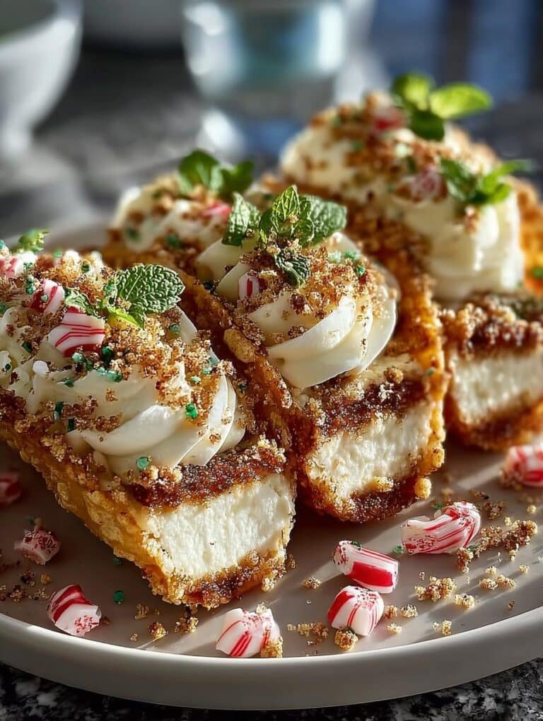 Christmas Cheesecake Tacos Festive