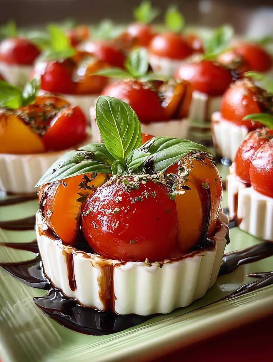 Christmas Mini Caprese Salad: 12 Festive Bites to Enjoy - Christmas Mini Caprese Salad - main visual representation