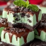 Christmas Mint Oreo Fudge