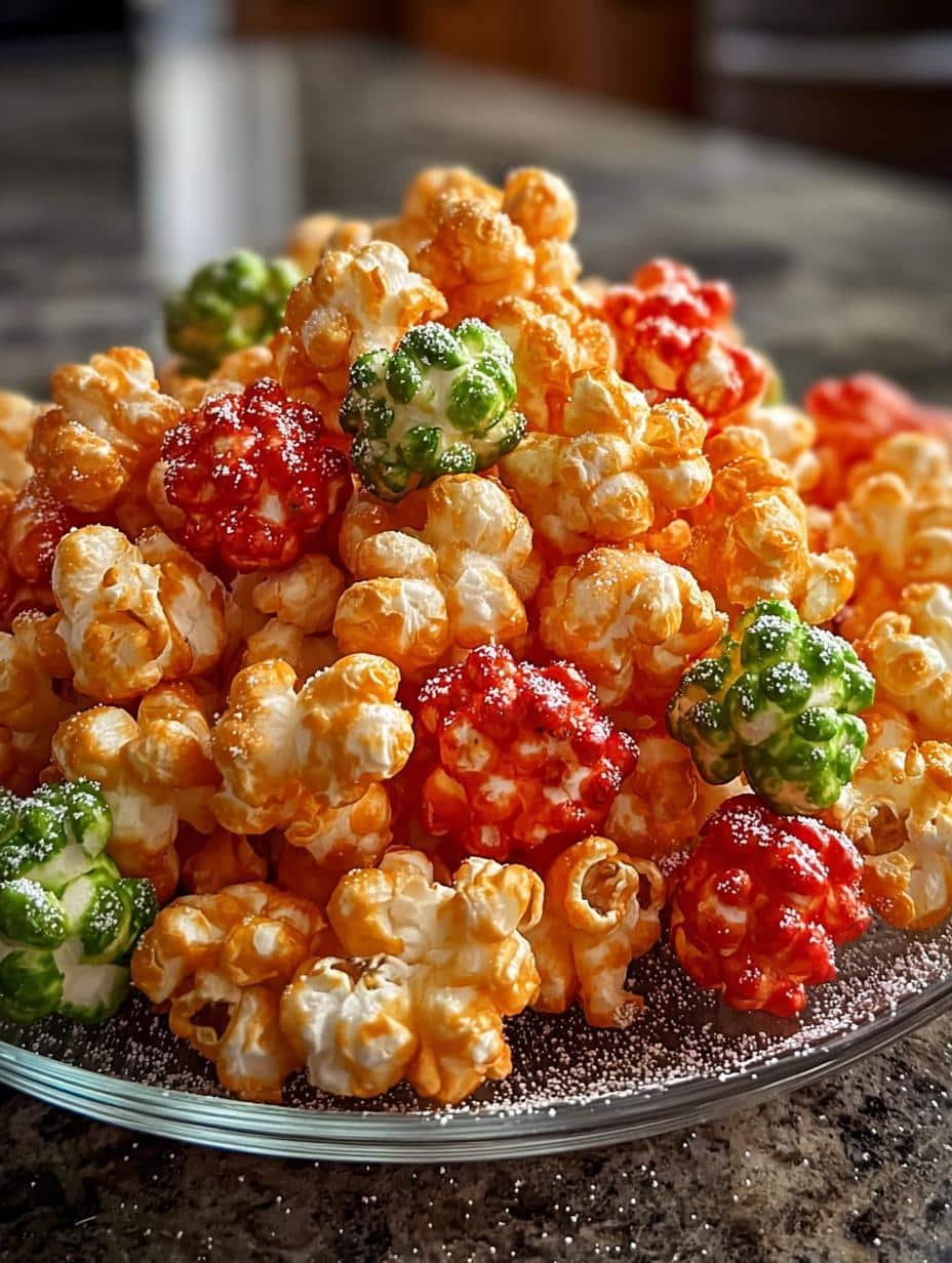 Delightful Christmas Puffcorn: A Festive Treat to Share - Christmas Puffcorn - additional detail