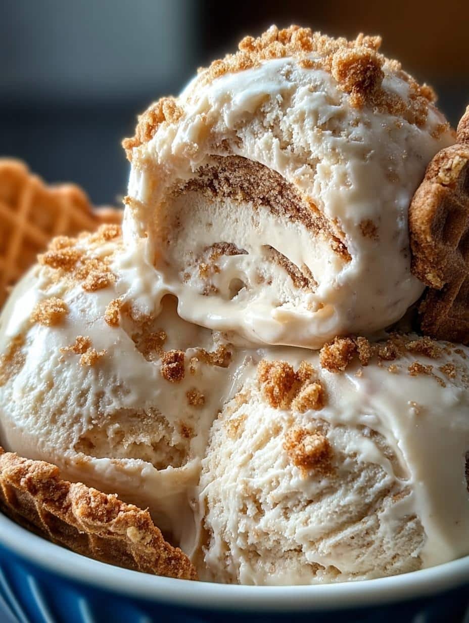 Cinnamon Oatmeal Cookie Ice