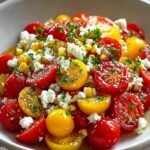 Corn Tomato Feta Salad