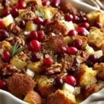 Cranberry Apple Walnut Stuffing