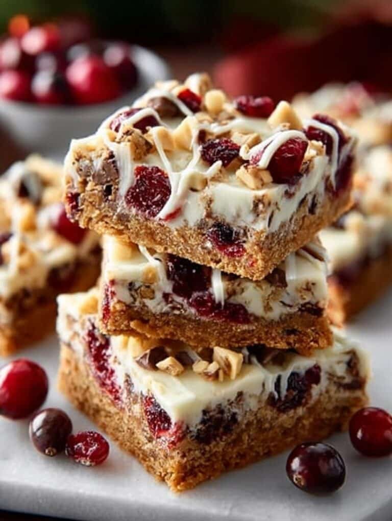 Cranberry Bliss Bars Incredible