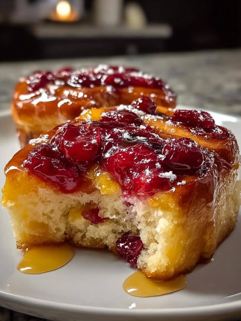 Cranberry Orange Sweet Rolls