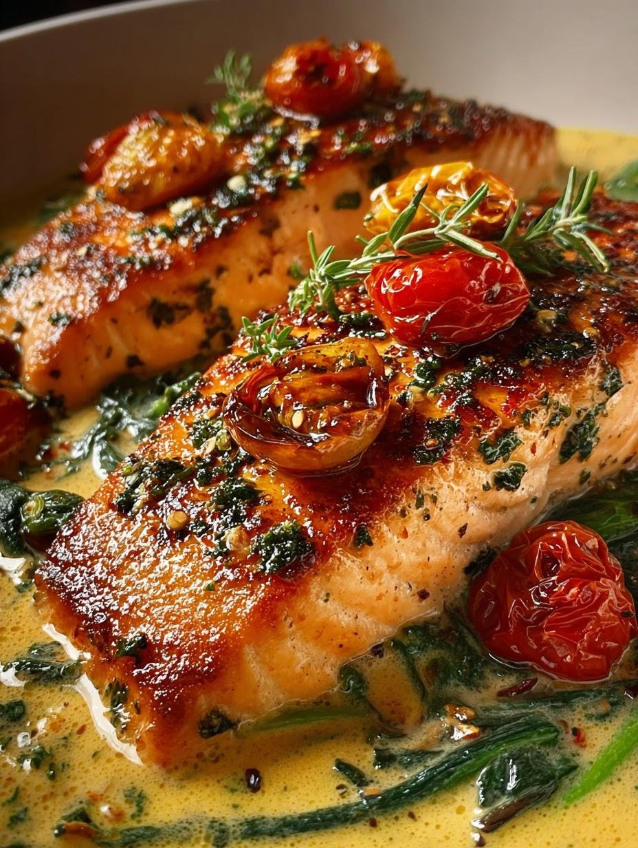 Creamy Tuscan Marry Salmon