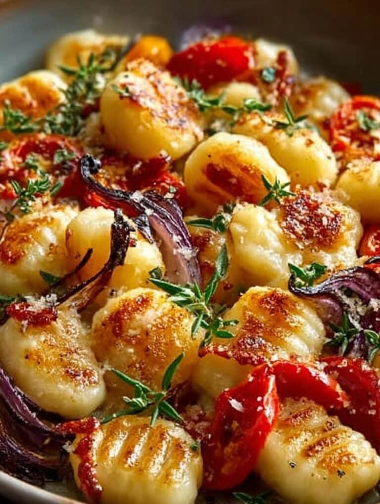 Crispy Sheet Pan Gnocchi