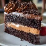 Dark Chocolate Espresso Cake