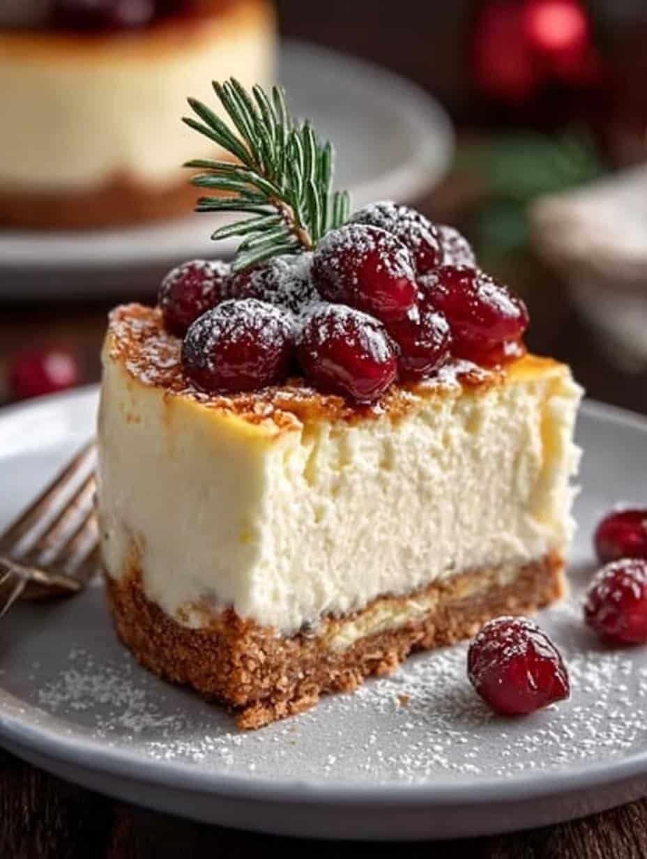 Eggnog Cheesecake: 12 Reasons to Love This Festive Treat - Eggnog Cheesecake - main visual representation
