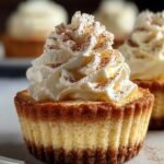 Eggnog Cheesecake Cookie Cups