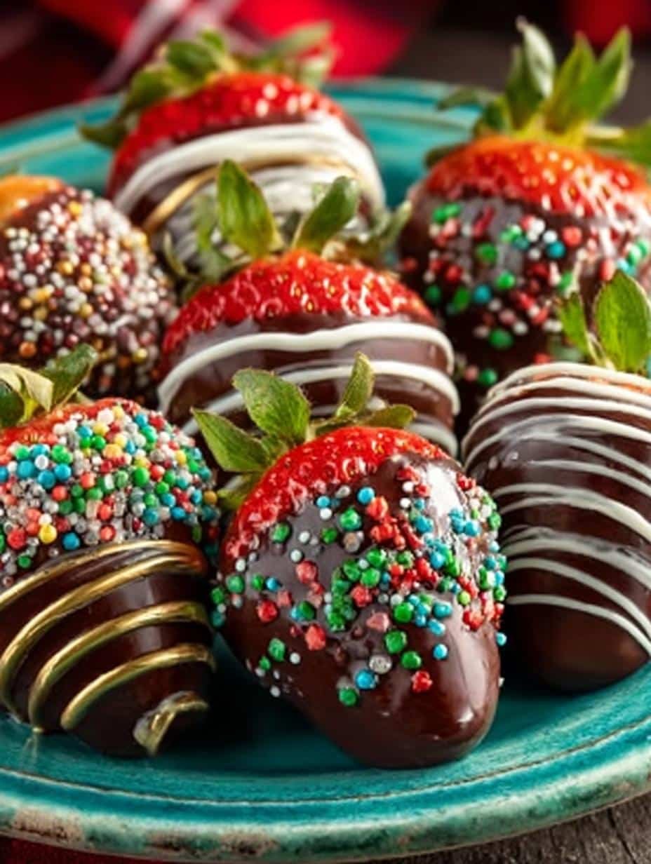 Festive Chocolate Dipped Strawberries: 7 Irresistible Ideas - Festive Chocolate Dipped Strawberries - main visual representation