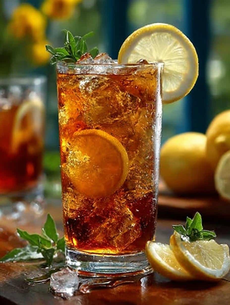 Fizzy Iced Tea Quench