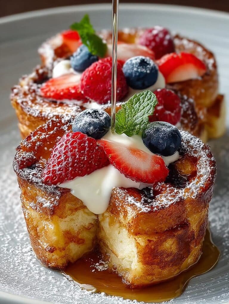 French Toast Cups Breakfast