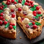 Giant Christmas Wreath Cookie