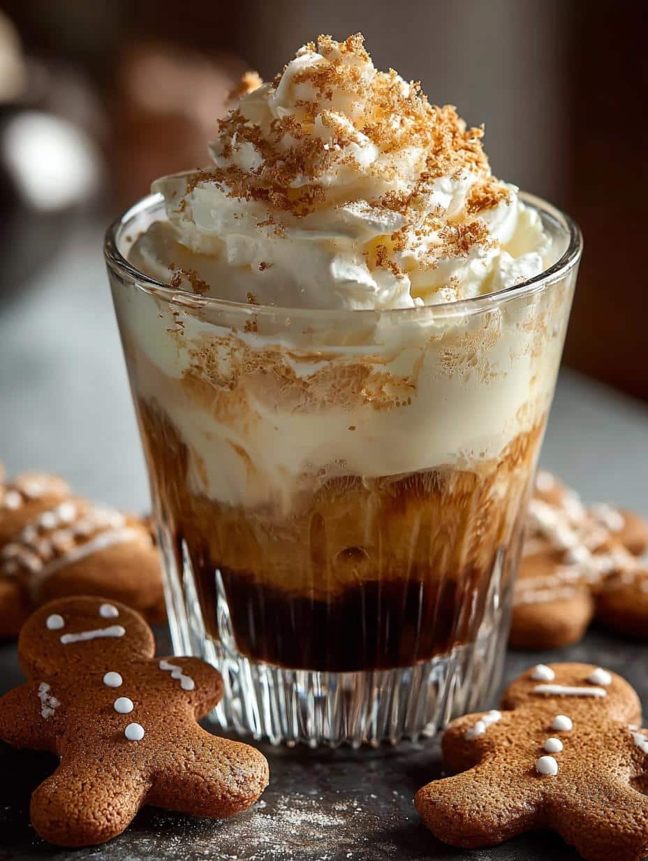 Gingerbread Cocktail with Cream: 5 Festive Flavors - Gingerbread Cocktail with Cream - main visual representation