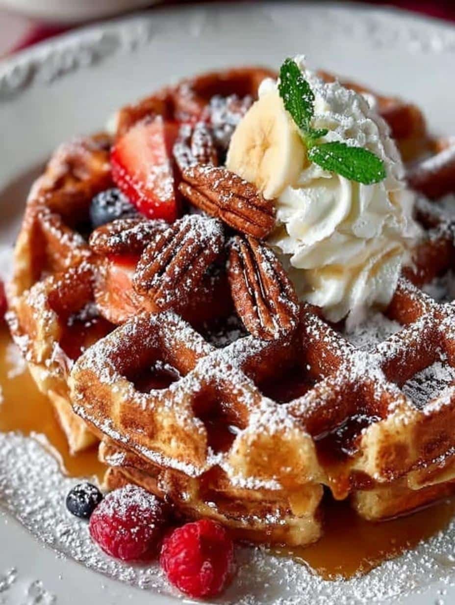 Gingerbread Waffles Incredible For Cozy Holiday Mornings - Gingerbread Waffles Incredible For - additional detail