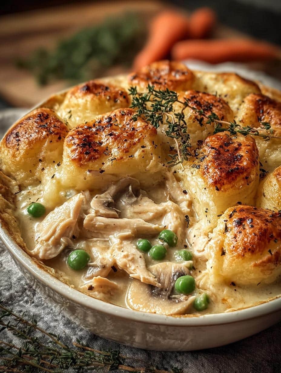 Delicious Gnocchi Chicken Pot Pie for Cozy Nights - Gnocchi Chicken Pot Pie - additional detail