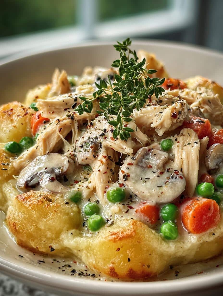 Gnocchi Chicken Pot Pie