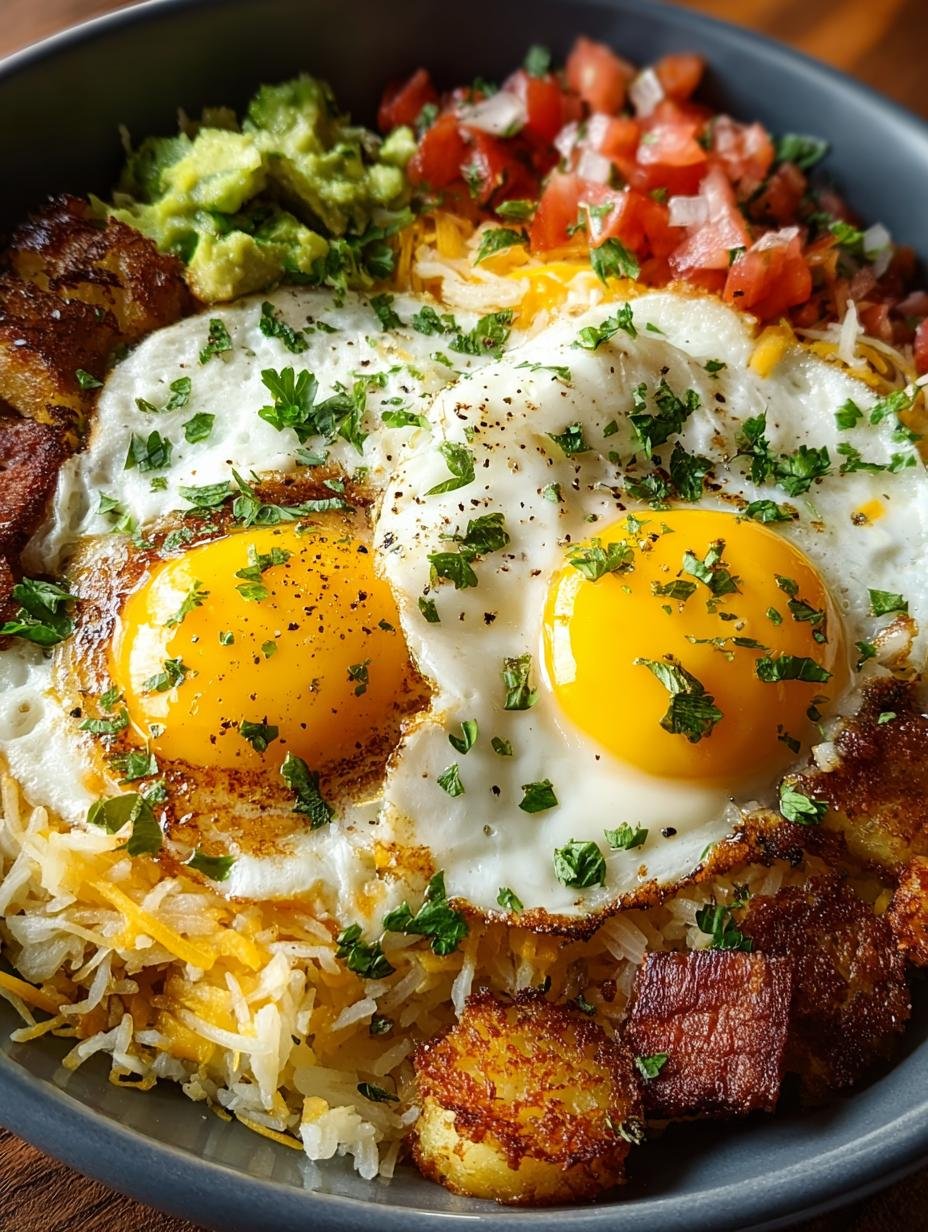 Hash Brown Breakfast Bowls